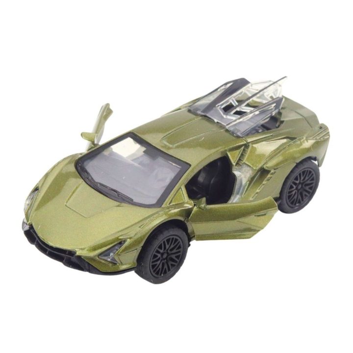 Metalinis sportinis automobilis vaikams su šviesomis ir garsais