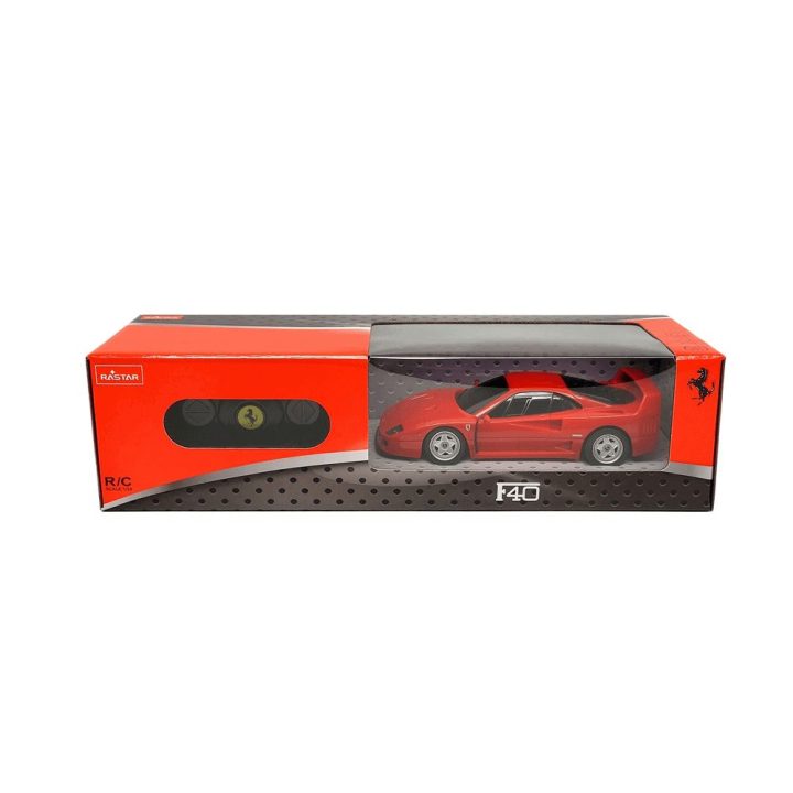RC Sports Car 1:24 Remote Controlled Ferrari F40 Red