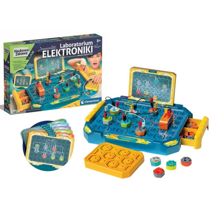 Elektronikos laboratorijos rinkinys vaikams Clementoni 50727