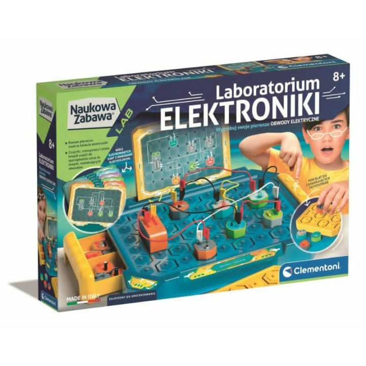 Elektronikos laboratorijos rinkinys vaikams Clementoni 50727