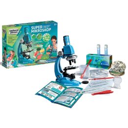 Mokslinis mikroskopo rinkinys vaikams Clementoni 50755