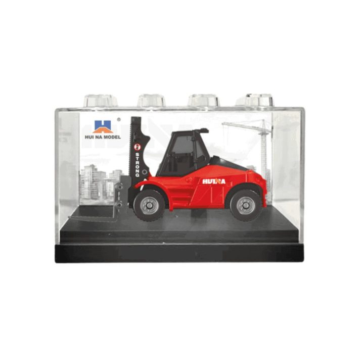 Metalinis krautuvo Huina raudonas 1:80 masteliu