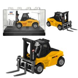 Keltuvas miniatiūrinis Huina geltonas 1:80 mastelis