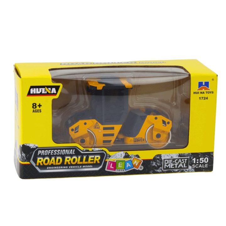 Kelio volas Huina metalinis 1:50 geltonas