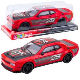 Raudonas sportinis žaislinis automobilis vaikams Lean Toys