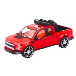 Žaislinis vilkiko ir sportinio automobilio rinkinys, 59 cm