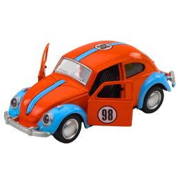 Metalinis žaislinis Beetle“ automobilis su atidaromomis durelėmis