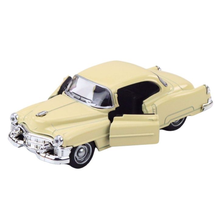 Klasikinis 1:32 mastelio 50-ųjų automobilio su atidaromomis durimis