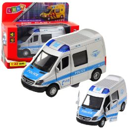 Policijos mikroautobusas vaikams su garsais ir šviesomis 1:32