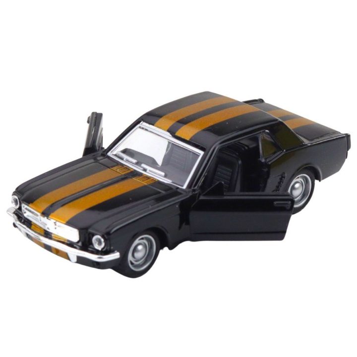 Klasikinis traukiamas modelinis automobilis 1:32 su atidaromomis durimis