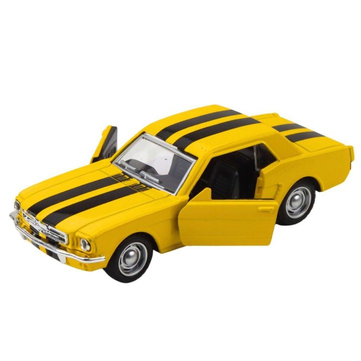 Klasikinis traukiamas modelinis automobilis 1:32 su atidaromomis durimis