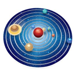 Saulės sistemos planetų edukacinis plastikinis rinkinys vaikams