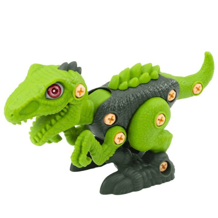 Žaislinis dinozauras su suktuvu vaikams DIY rinkinys