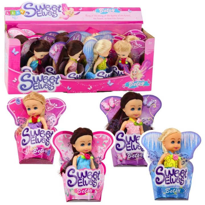 Mini fėja lėlė vaikams 11,5 cm Sweet Elves