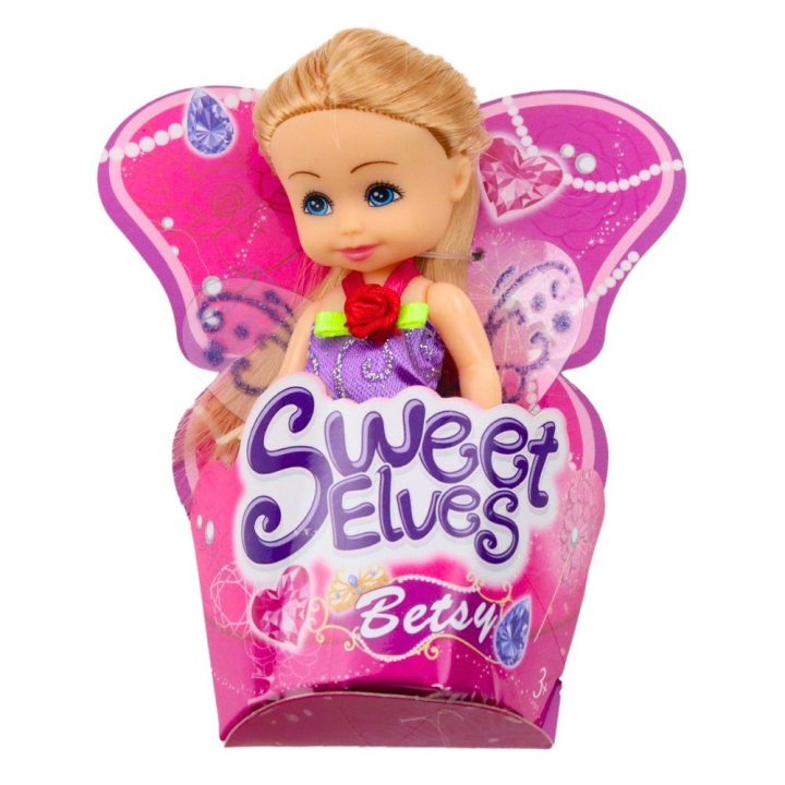 Mini fėja lėlė vaikams 11,5 cm Sweet Elves
