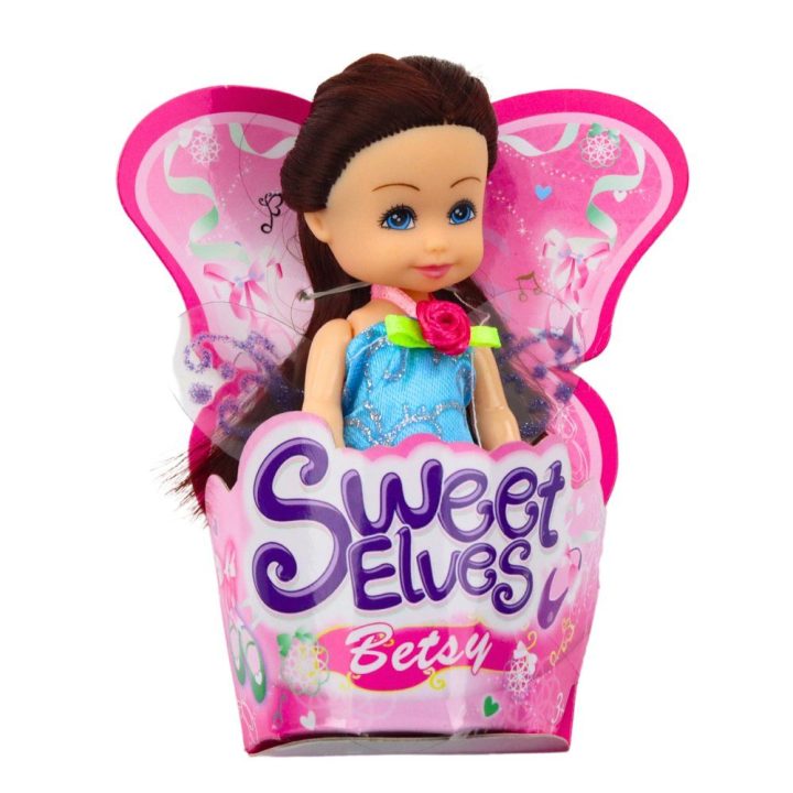 Mini fėja lėlė vaikams 11,5 cm Sweet Elves