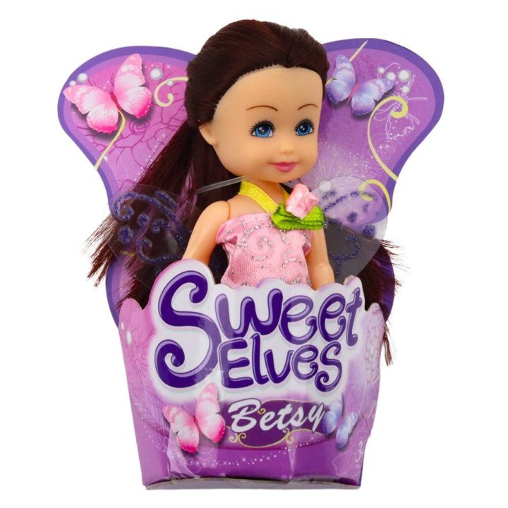 Mini fėja lėlė vaikams 11,5 cm Sweet Elves