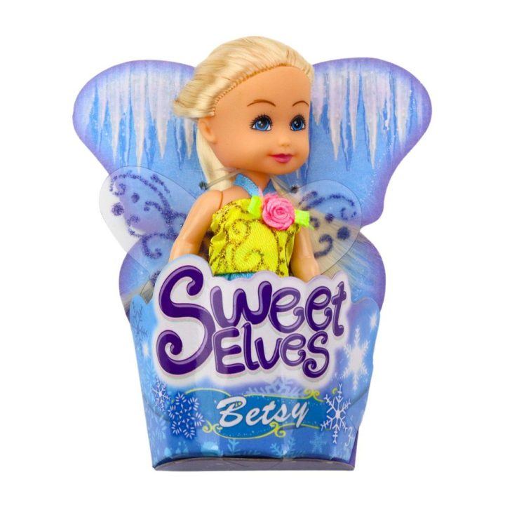 Mini fėja lėlė vaikams 11,5 cm Sweet Elves