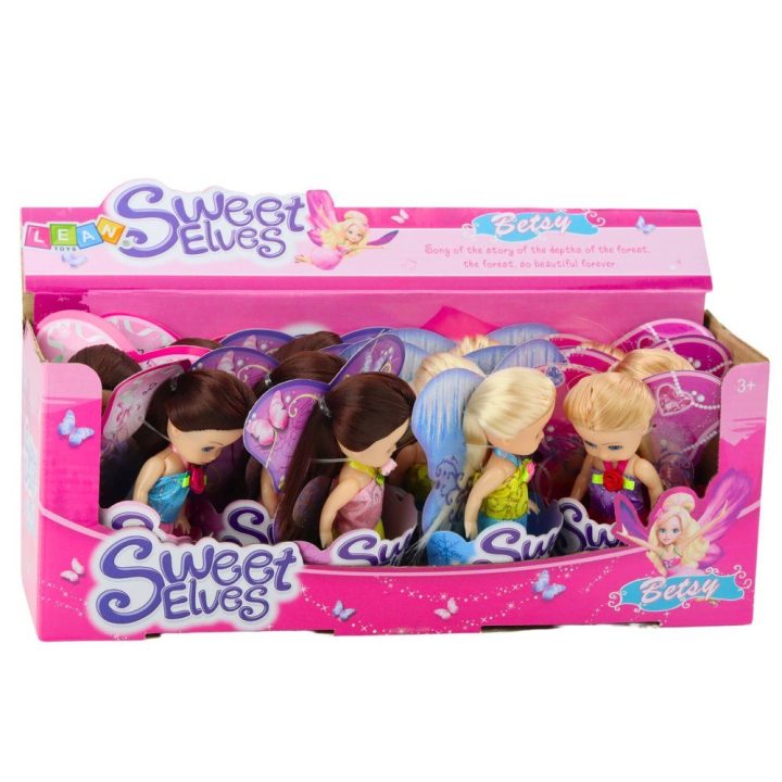 Mini fėja lėlė vaikams 11,5 cm Sweet Elves