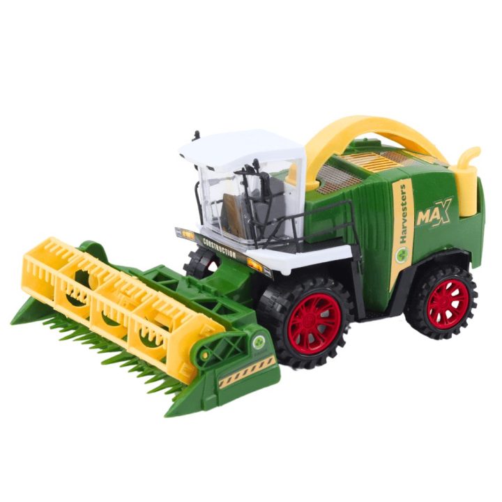 Žaislinis kombainas vaikams MAX Harvester“ žalias