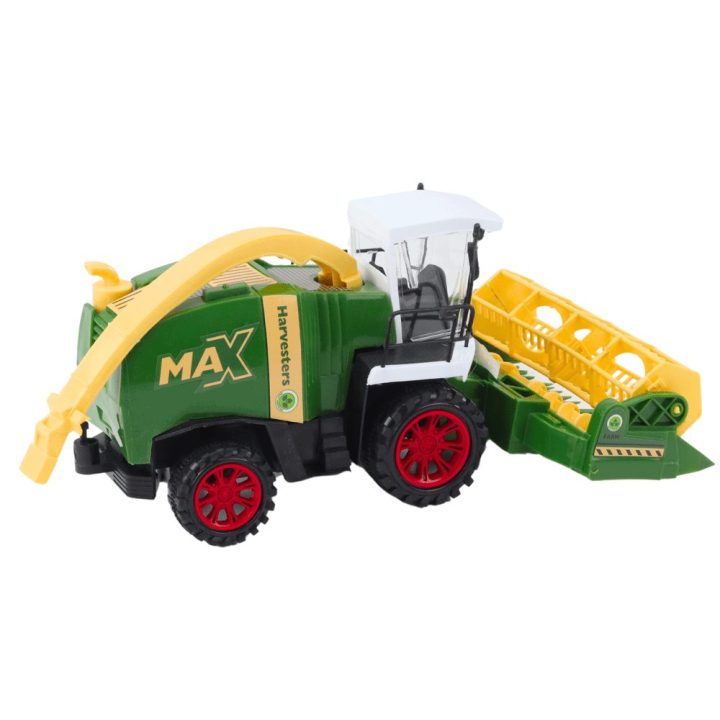 Žaislinis kombainas vaikams MAX Harvester“ žalias