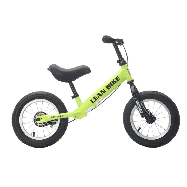 Vaikiškas balansinis dviratis žalias Enduro