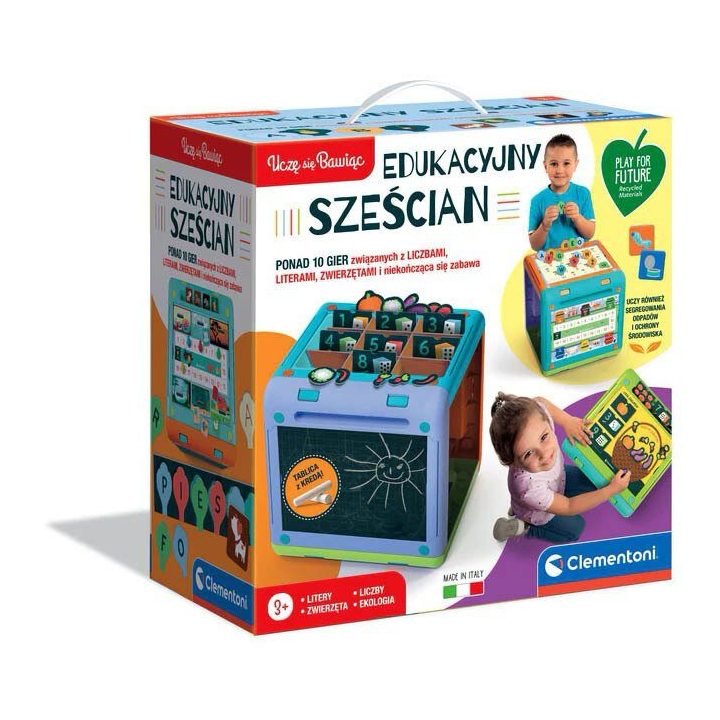 Edukacinis lavinamasis kubas vaikams Clementoni