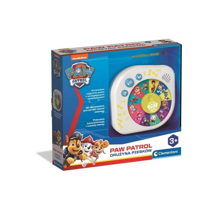 Pasakų pasakotojas vaikams PAW Patrol lenkų kalba Clementoni