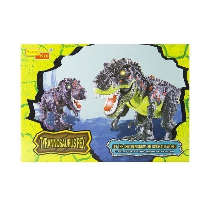 Radijo bangomis valdomas žaislinis dinozauras Tyrannosaurus Rex