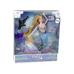 Undinėlės lėlė su aksesuarais Emily vaikams