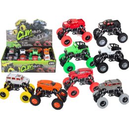 Žaislinis visureigis su amortizatoriais vaikams 4×4