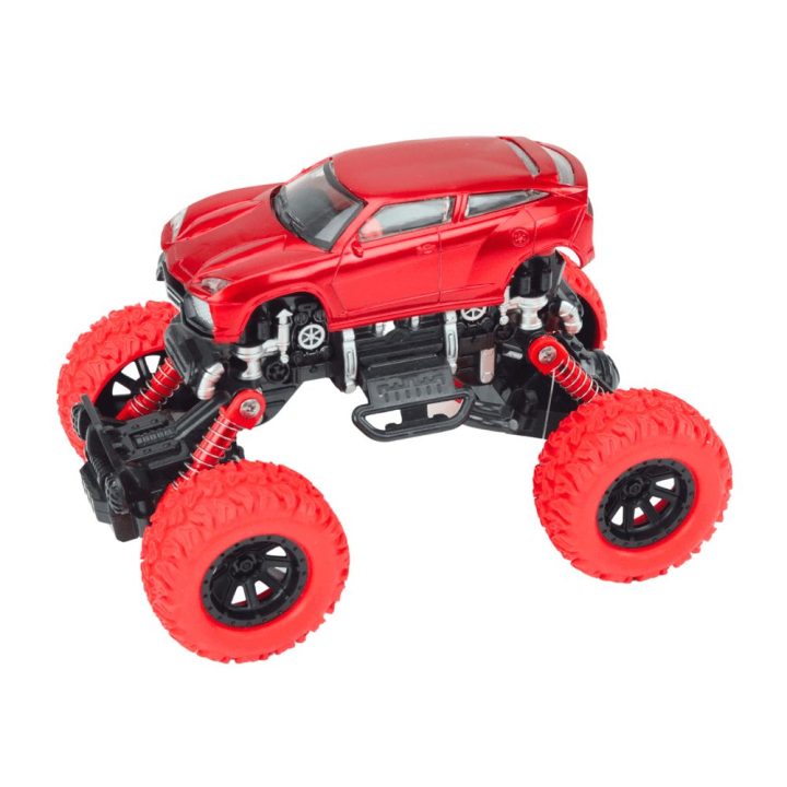 Žaislinis visureigis su amortizatoriais vaikams 4×4
