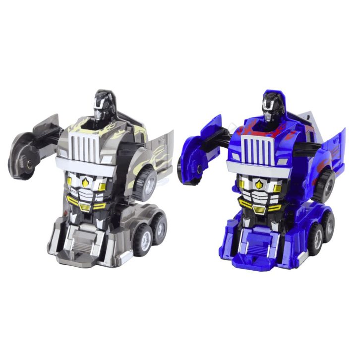 Transformeris sunkvežimis-robotas vaikams, 2 spalvų modeliai