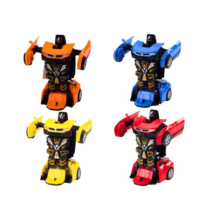 Transformeris-automobilis vaikams 2in1, 4 spalvų pasirinkimas