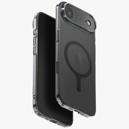 Telefono dėklas iPhone 17 Air juodas su MagSafe Uniq
