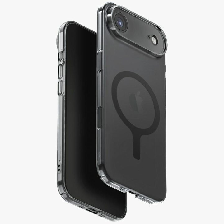 Telefono dėklas iPhone 17 Air juodas su MagSafe Uniq