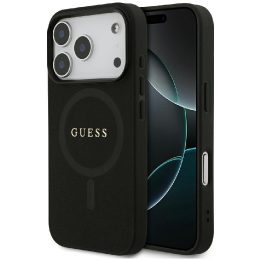Telefono dėklas iPhone 17 Pro juodas su MagSafe Guess