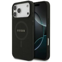 Telefono dėklas iPhone 17 Pro Max juodas su MagSafe Guess