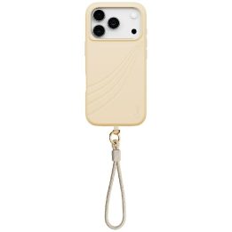 Telefono dėklas iPhone 17 Pro smėlio spalvos Uniq