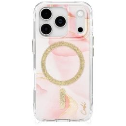 Telefono dėklas iPhone 17 Pro rožinis su magnetiniu įkrovimu Uniq