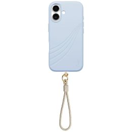 Telefono dėklas iPhone 17 mėlynas su magnetiniu įkrovimu Uniq