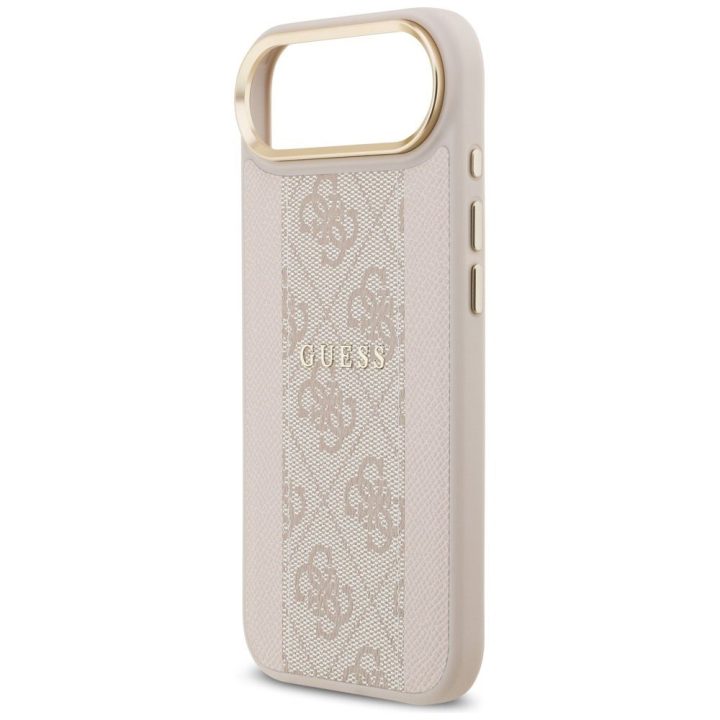 Guess 4G Stripe MagSafe Case for iPhone Air - Pink