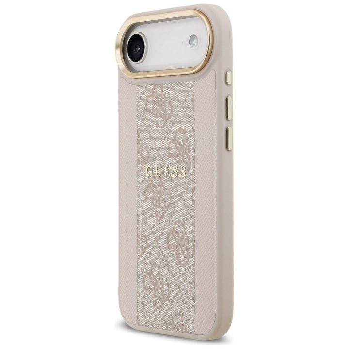 Guess 4G Stripe MagSafe Case for iPhone Air - Pink
