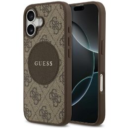 Telefono dėklas iPhone 17 rudas su MagSafe Guess