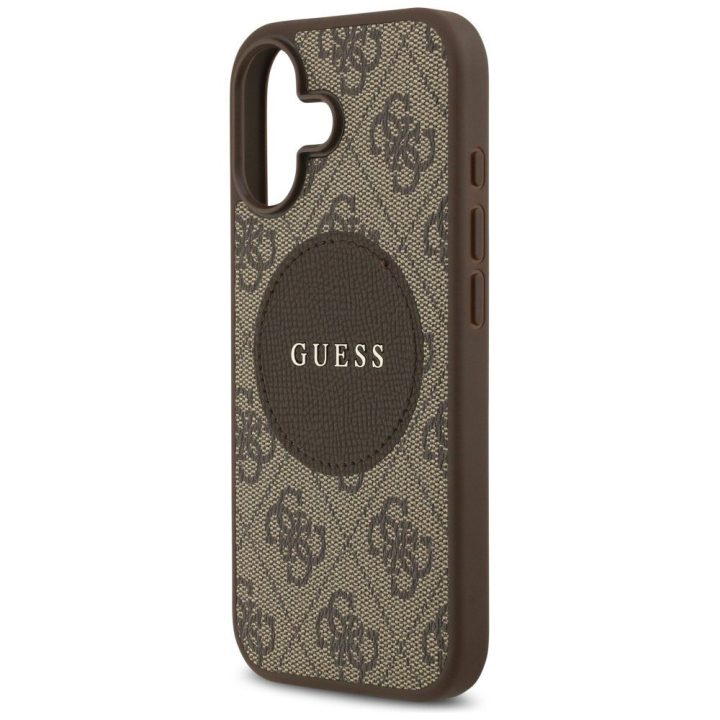 Telefono dėklas iPhone 17 rudas su MagSafe Guess