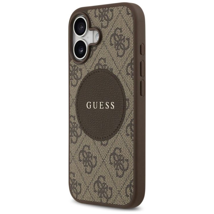 Telefono dėklas iPhone 17 rudas su MagSafe Guess