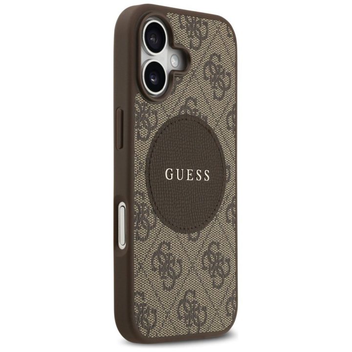 Telefono dėklas iPhone 17 rudas su MagSafe Guess