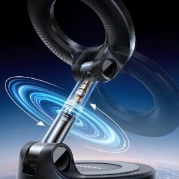 Magnetinis automobilinis laikiklis MagSafe pilkas