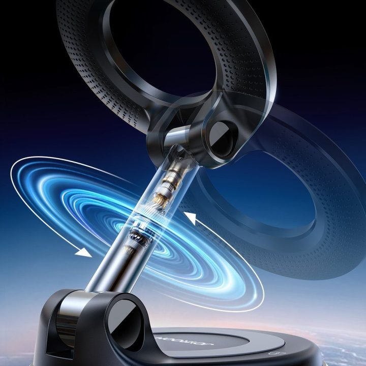 Magnetinis automobilinis laikiklis MagSafe pilkas