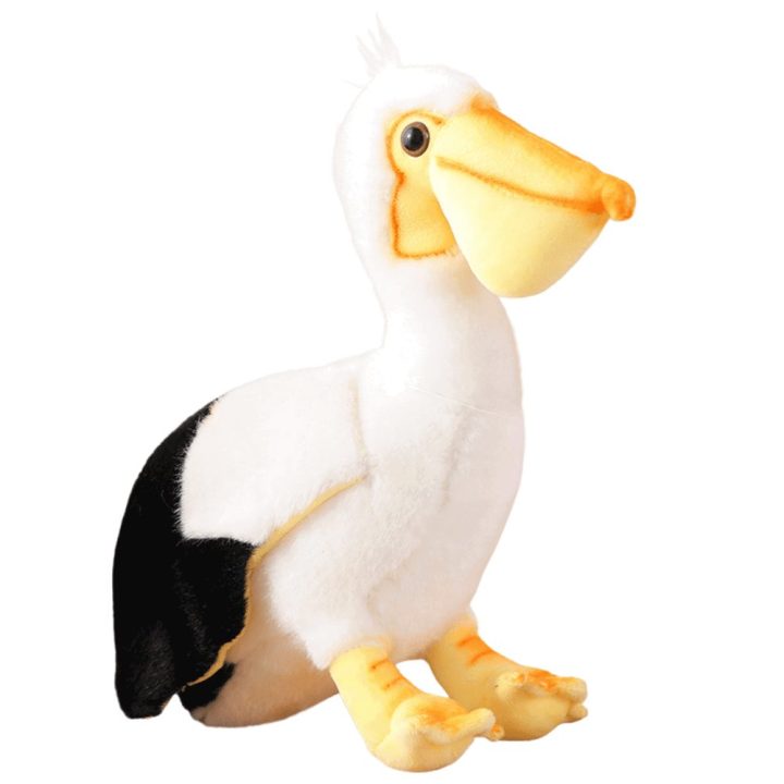 Pliušinis pelikano žaislas vaikams 24 cm